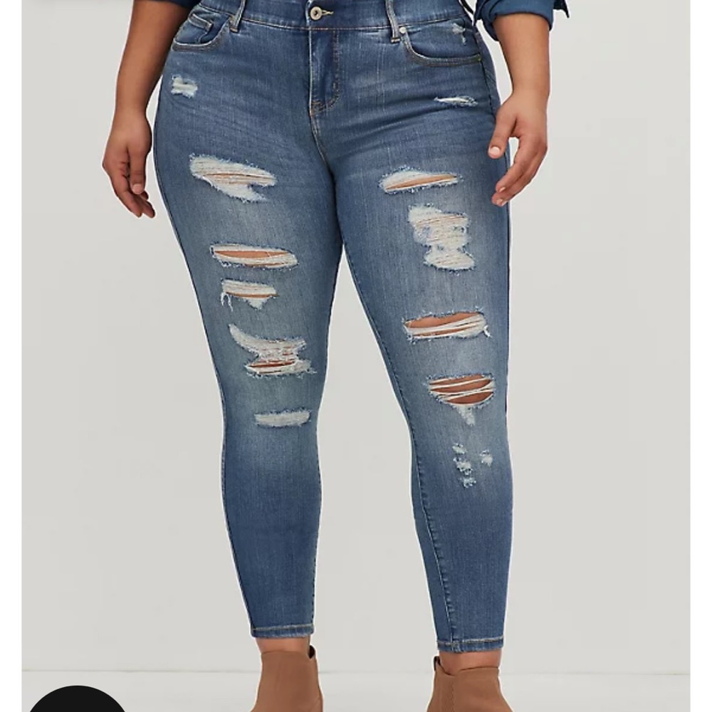 bombshell skinny jeans